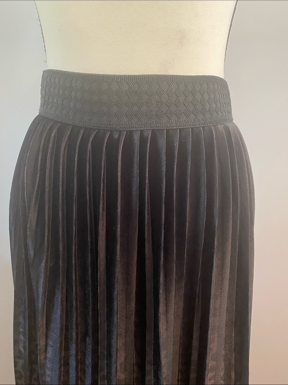 Chicos NWT midi skirt animal ombré pleated - Picture 2 of 7
